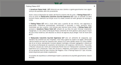 Desktop Screenshot of garanhunspalace.com.br